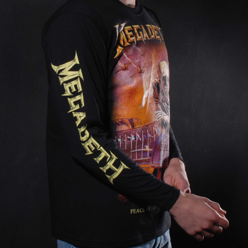 Лонгслів Megadeth - Peace Sells... But Who's Buying? (FOTL) чорний