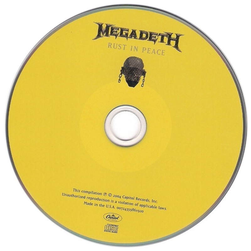 Megadeth - Rust In Peace CD (Rem)