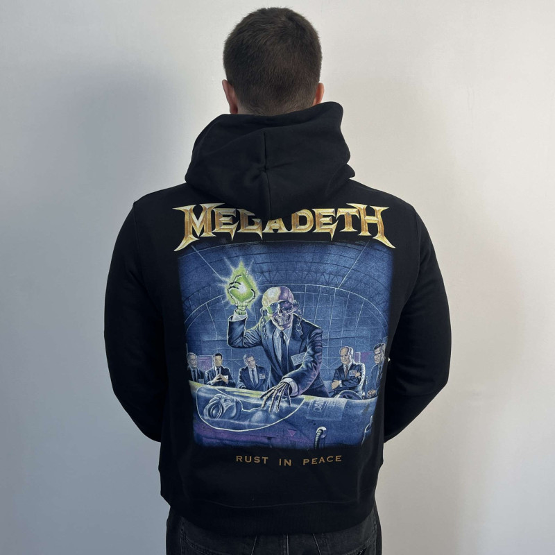 Худі Megadeth - Rust In Peace (B&C) чорне