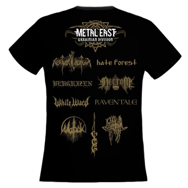 Футболка жіноча Metal East - Ukrainian Division 2019