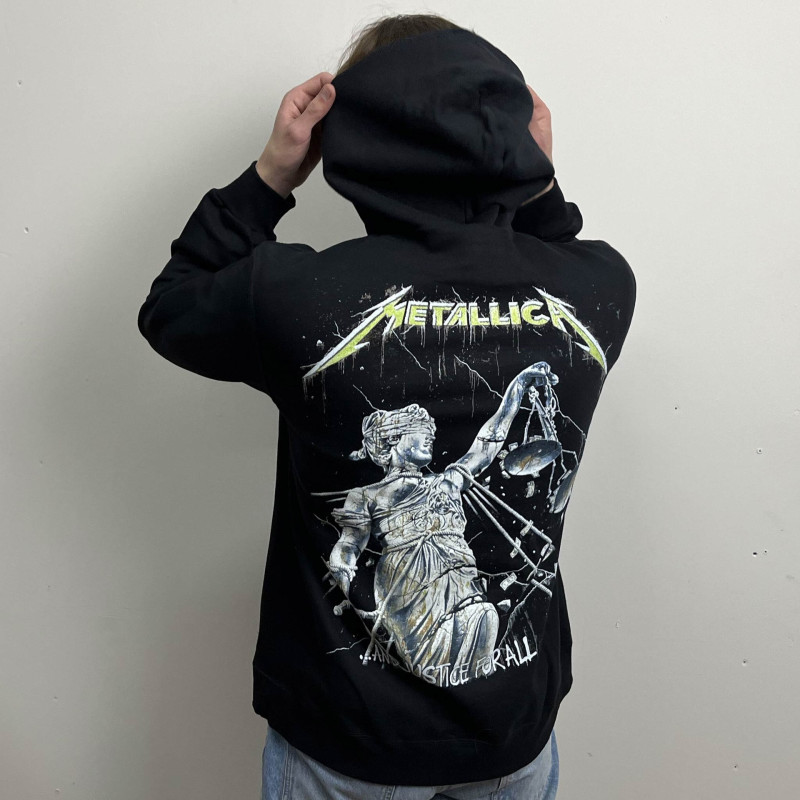 Худі Metallica - ...And Justice For All (B&C) чорне
