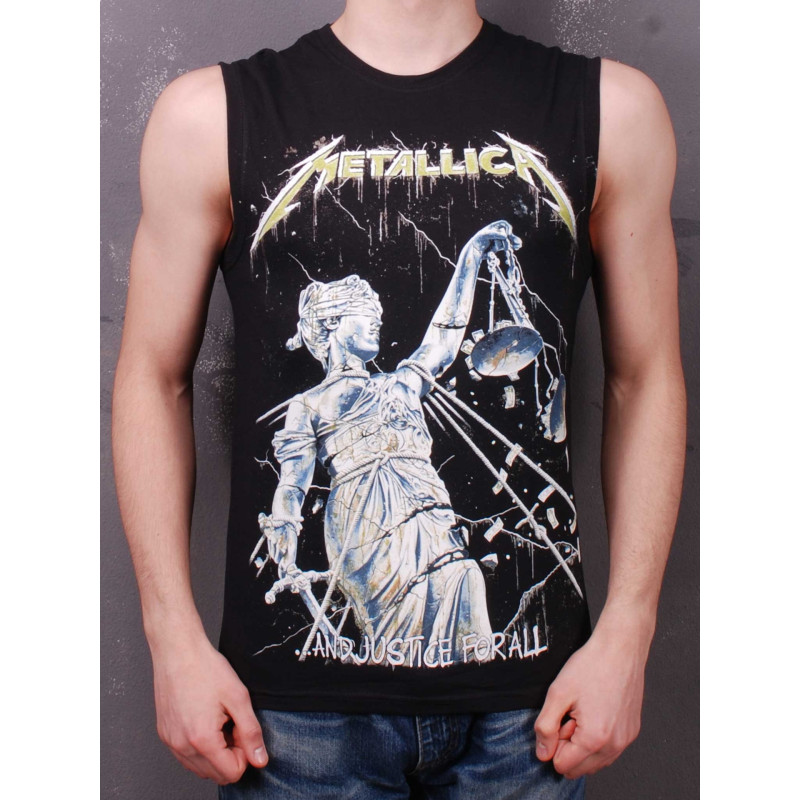Безрукавка Metallica - ...And Justice For All чорна
