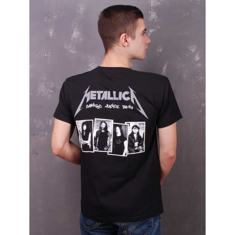 Футболка Metallica - Damaged Justice 88-89