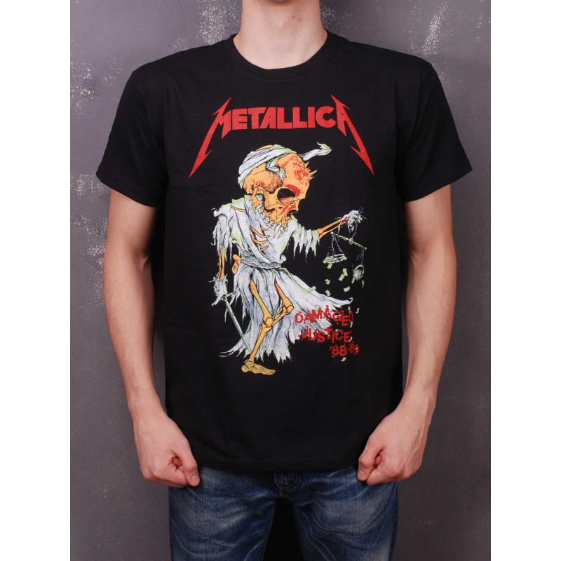 Футболка Metallica - Damaged Justice 88-89
