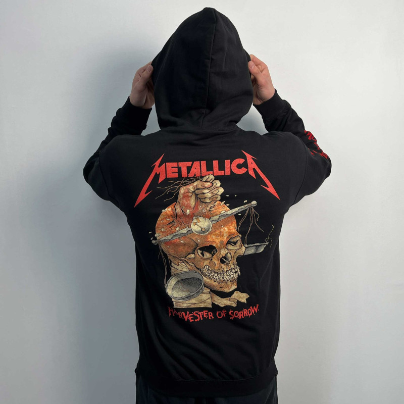 Худі Metallica - Harvester Of Sorrow (AWDis) чорне