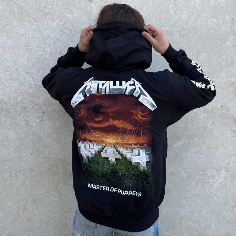 Худі Metallica - Master Of Puppets (FOTL) чорне