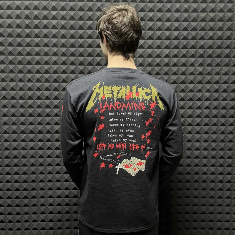 Лонгслів Metallica - One (B&C) чорний
