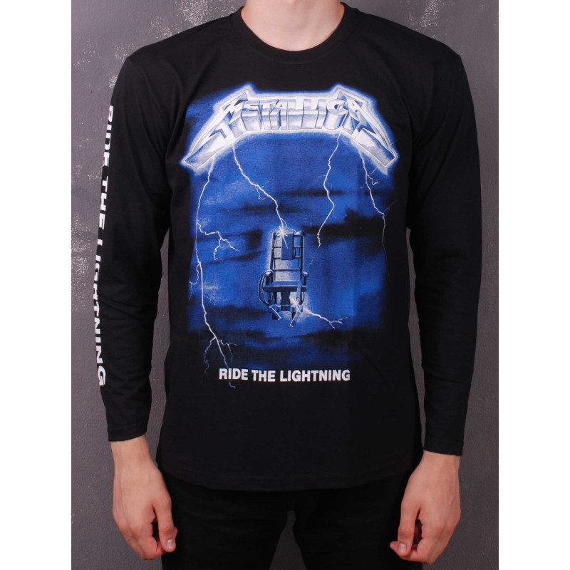 Лонгслів Metallica - Ride The Lightning (FOTL) чорний