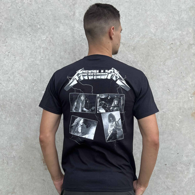 Футболка Metallica - Ride The Lightning (FOTL) чорна