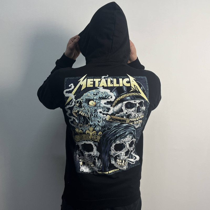 Худі Metallica - The Four Horsemen (AWDis) чорне
