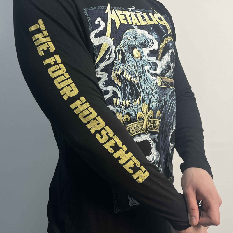 Лонгслів Metallica - The Four Horsemen (B&C) чорний
