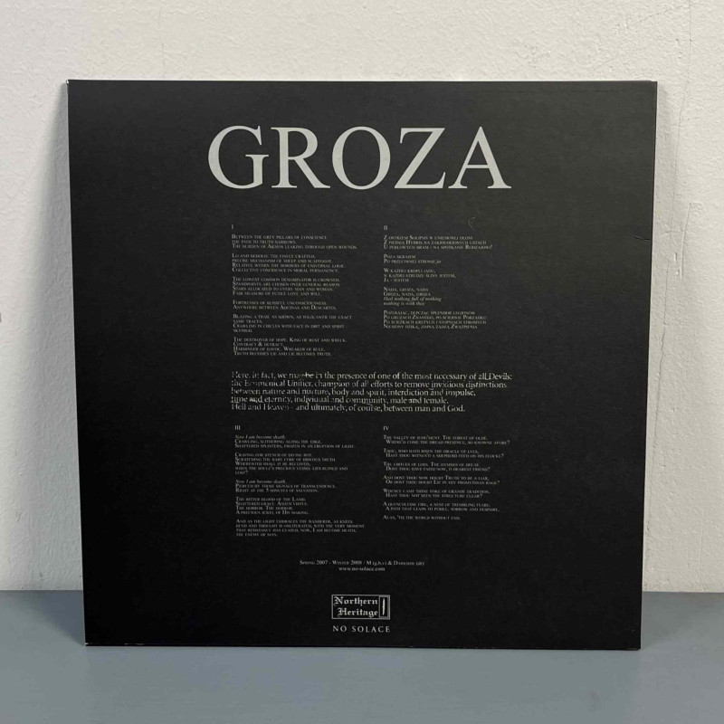 Mgla - Groza LP (Black Vinyl)