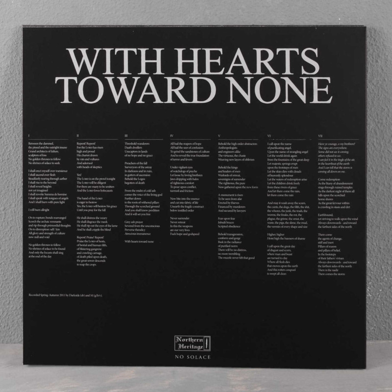 Mgla - With Hearts Toward None LP (Black Vinyl)
