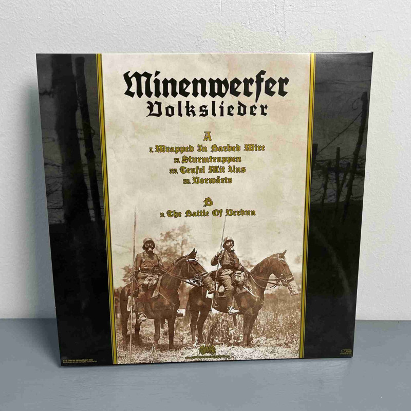 Minenwerfer - Volkslieder LP (Gatefold Gold Vinyl) (2022 Reissue)