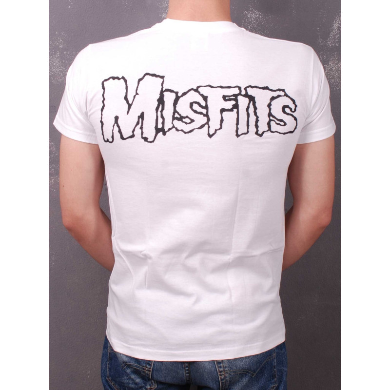 Футболка Misfits - Evil Eye біла