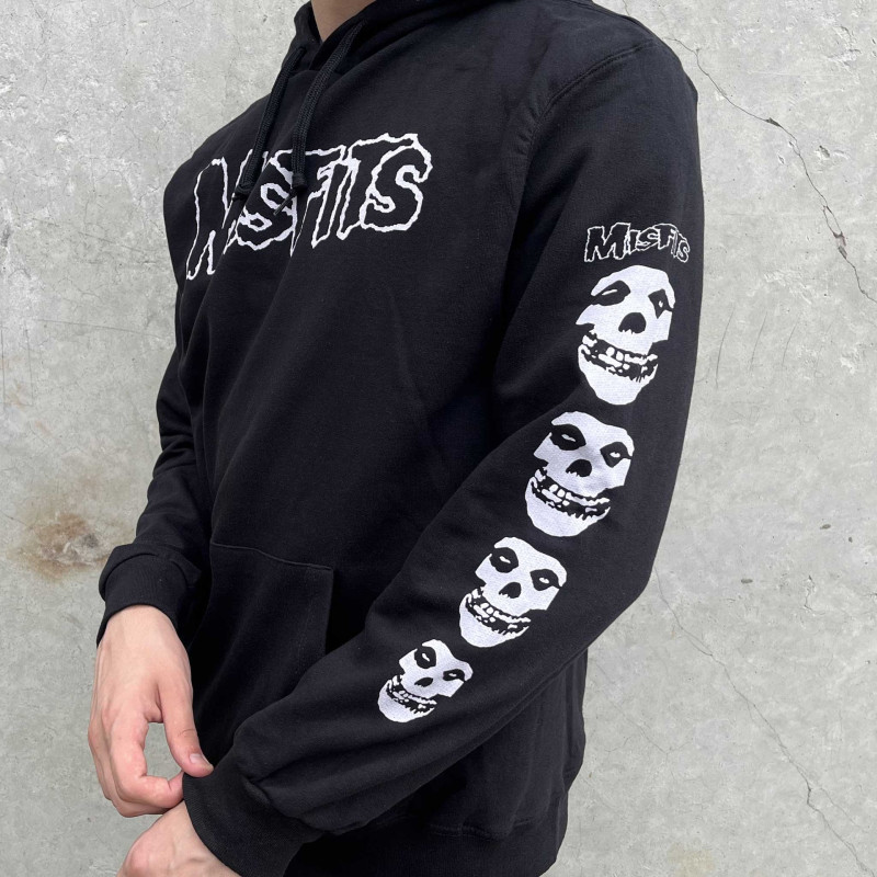 Худі Misfits Skull (B&C) чорне