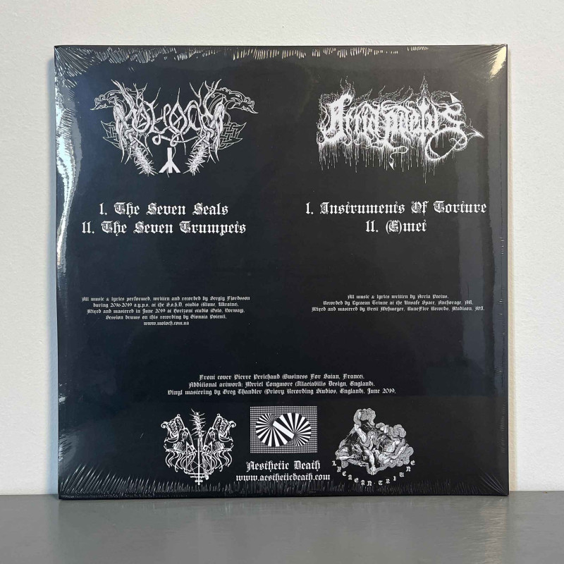 Moloch / Arria Paetus - Moloch / Arria Paetus LP (Gatefold Black Vinyl)