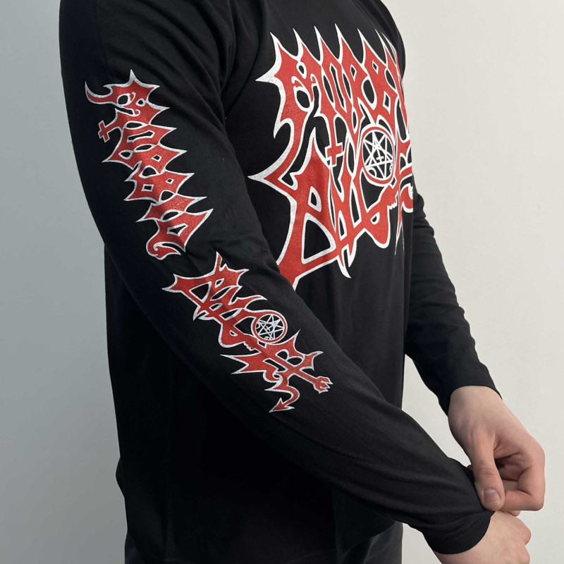 Лонгслів Morbid Angel Logo (B&C) чорний