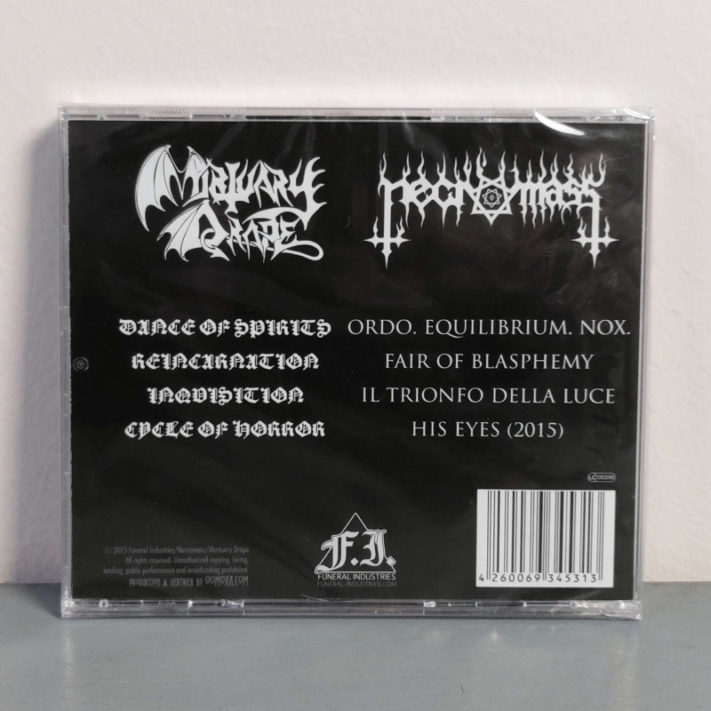 Mortuary Drape / Necromass - Dance Of Spirits / Ordo. Equilibrium. Nox. CD