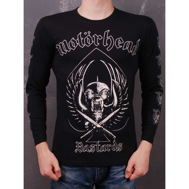 Лонгслів Motorhead - Bastards (FOTL) чорний
