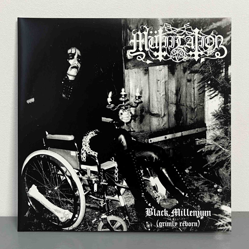 Mutiilation - Black Millenium (Grimly Reborn) LP (Gatefold Red Black Marble Vinyl)