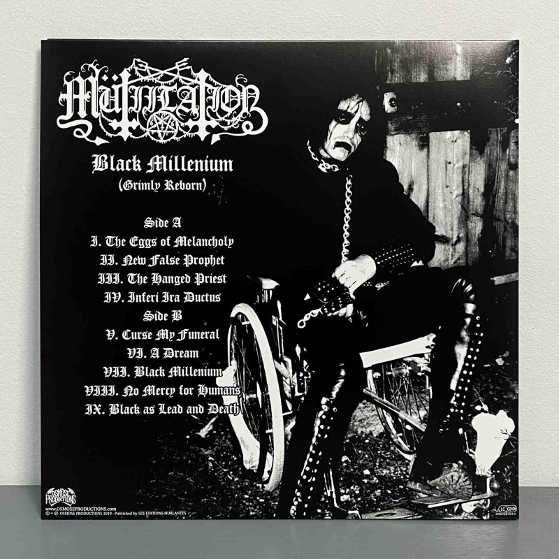 Mutiilation - Black Millenium (Grimly Reborn) LP (Gatefold Red Black Marble Vinyl)