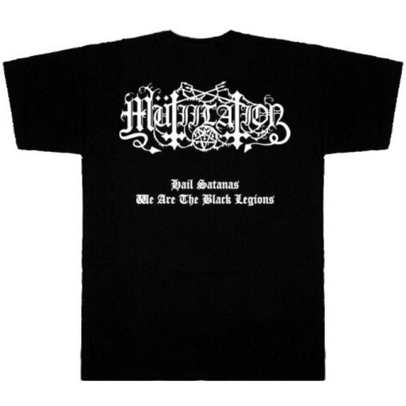 Футболка Mutiilation - Hail Satanas We Are The Black Legions
