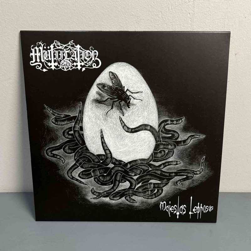 Mutiilation - Majestas Leprosus LP (White With Black Galaxy Vinyl)