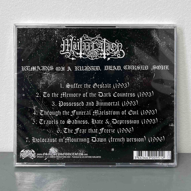 Mutiilation - Remains Of A Ruined, Dead, Cursed Soul CD