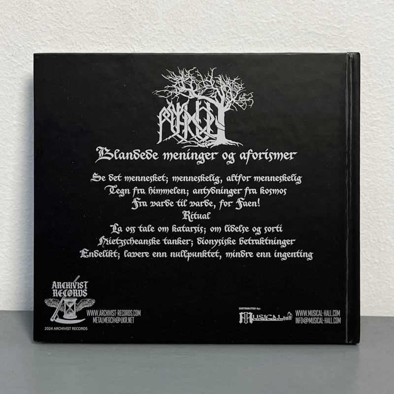 Myrholt - Blandede Meninger Og Aforismer CD Digibook