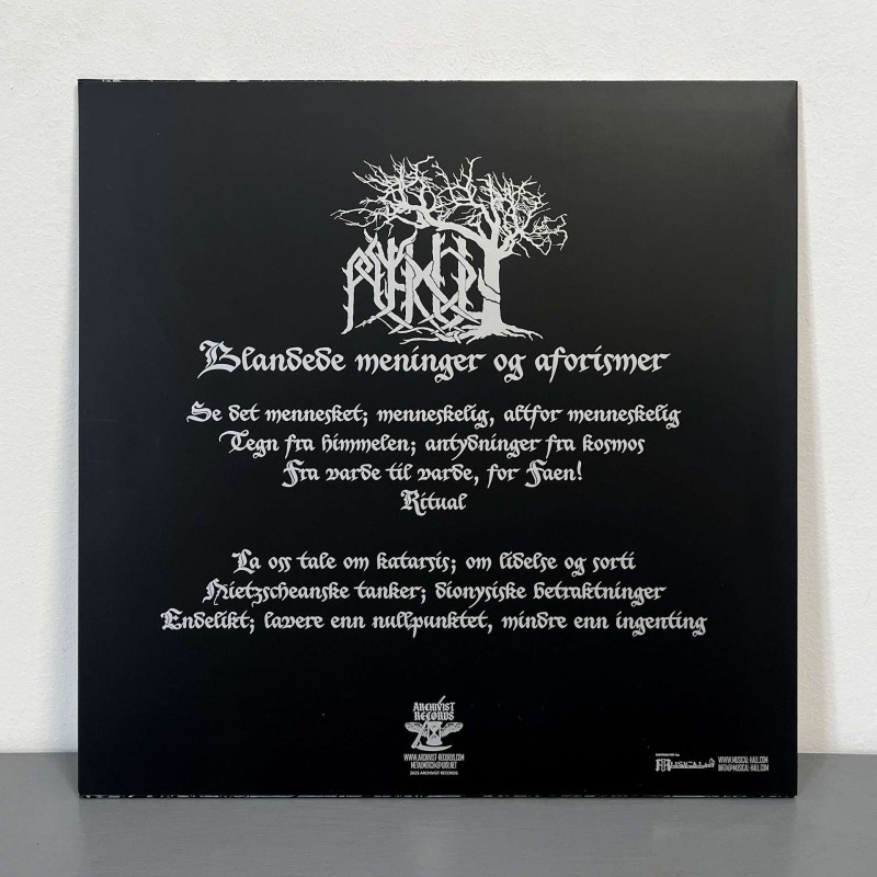 Myrholt - Blandede Meninger Og Aforismer LP (Silver With Black Marbled Vinyl)