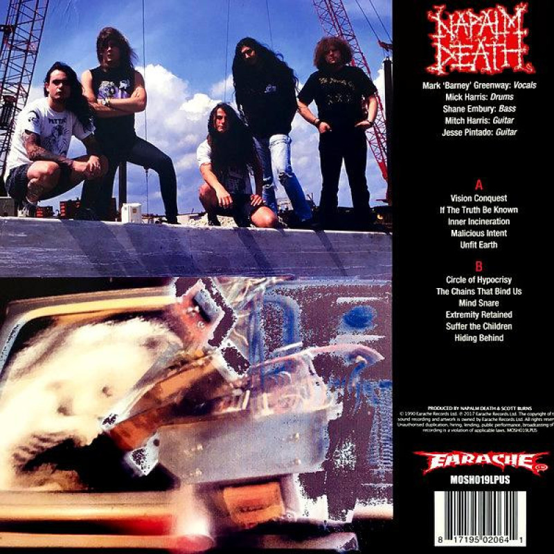 Napalm Death - Harmony Corruption LP