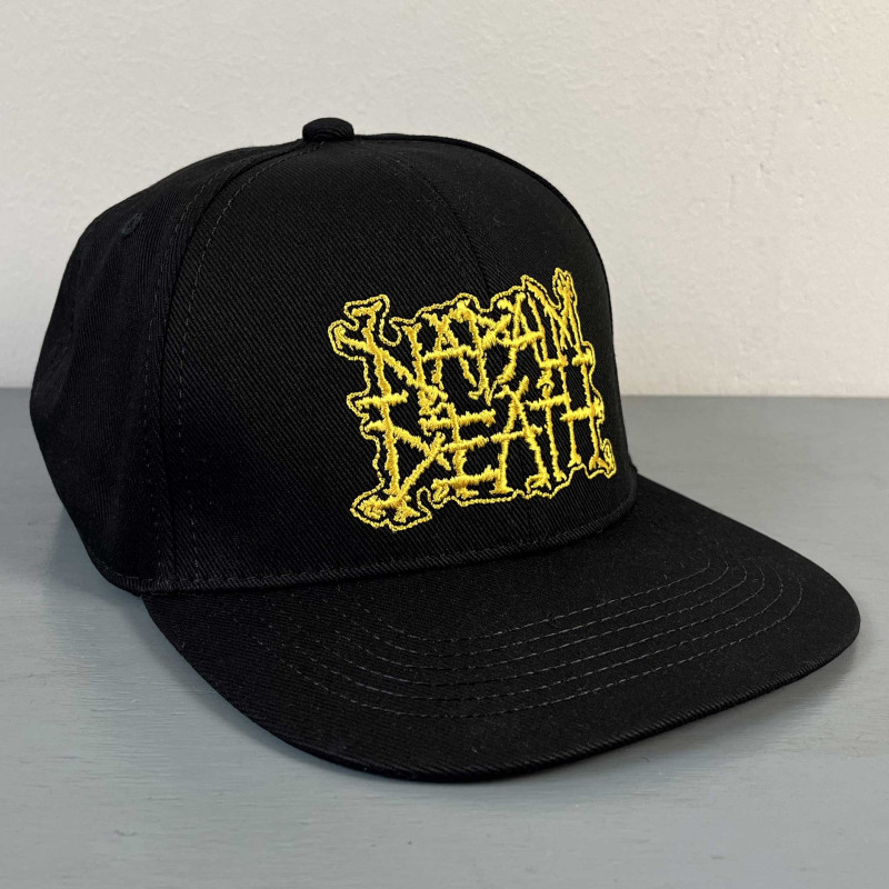 Бейсболка Napalm Death Logo (снепбек) чорна