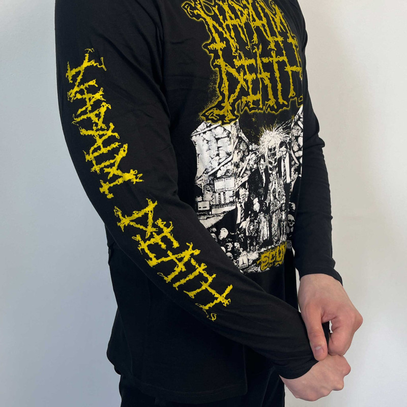 Лонгслів Napalm Death - Scum (B&C) чорний