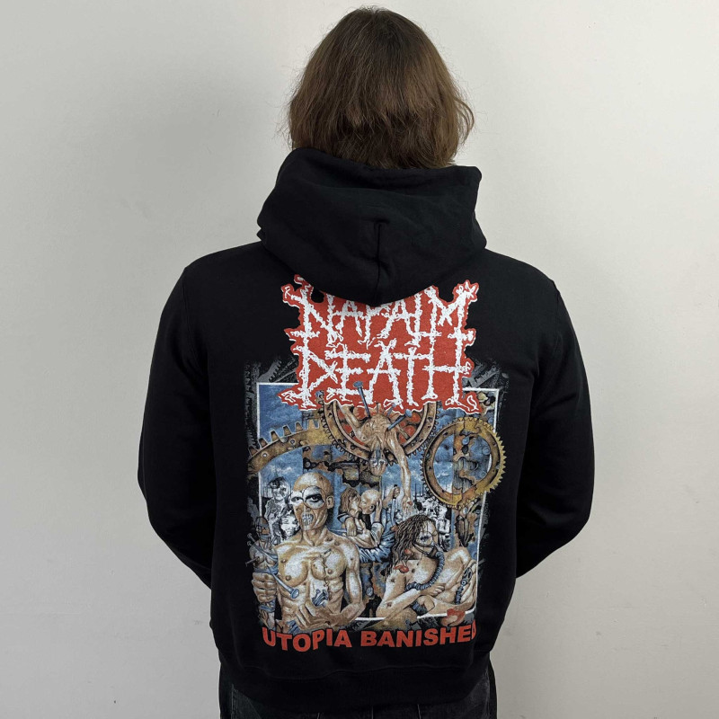 Худі Napalm Death - Utopia Banished (B&C) чорне