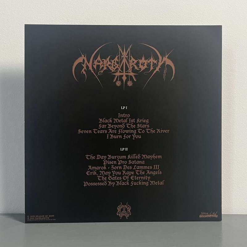 Nargaroth - Black Metal Ist Krieg 2LP (Gatefold Gold Vinyl)