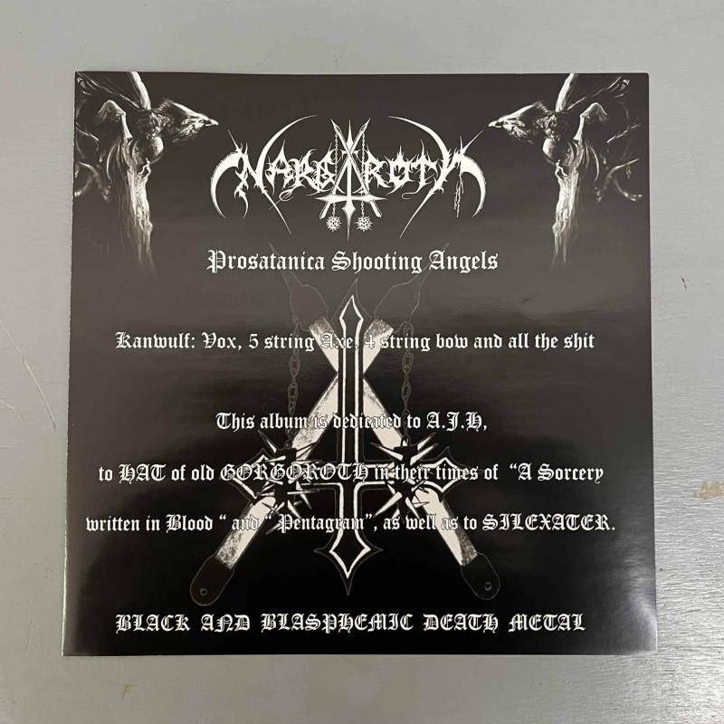 Nargaroth - Prosatanica Shooting Angels LP (Black Vinyl)