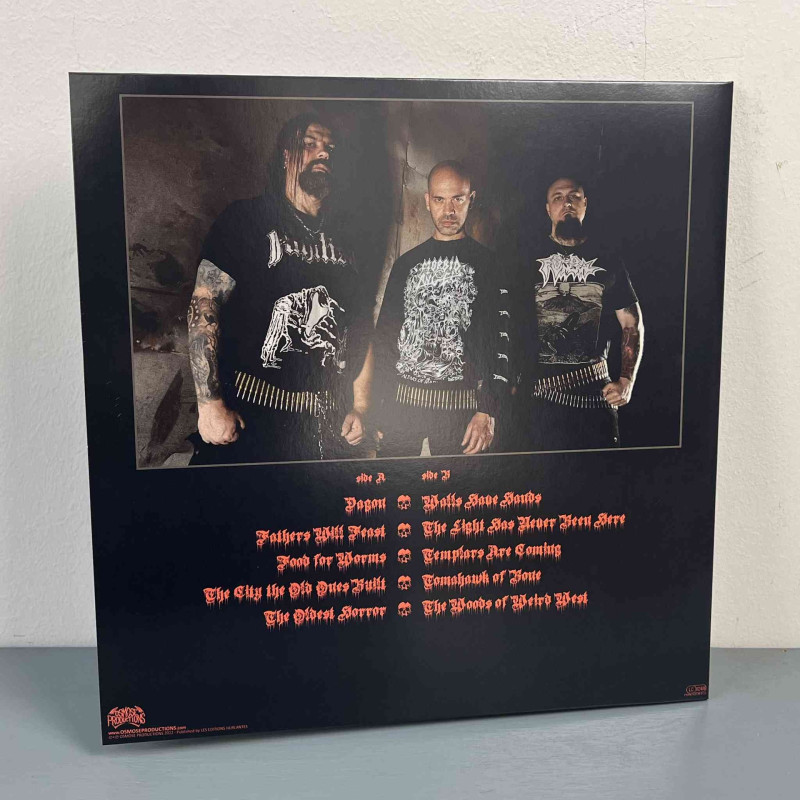 Necrom - All Paths Are Left Here... LP (Gatefold Yellow / Blue Vinyl) (Donation Edition)