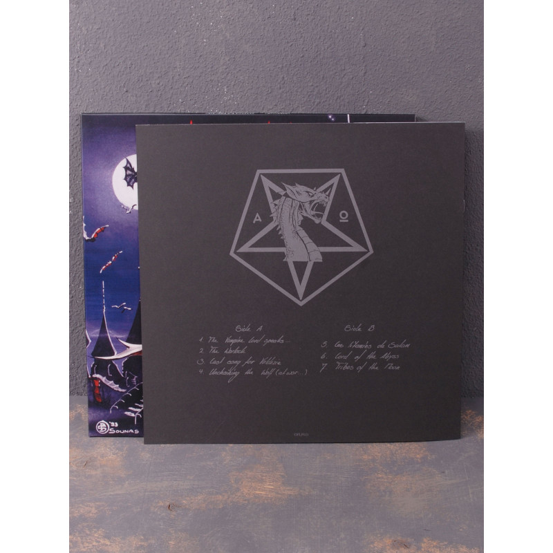 Necromantia - Crossing The Fiery Path LP (Dark Blue / Silver Swirl Vinyl)