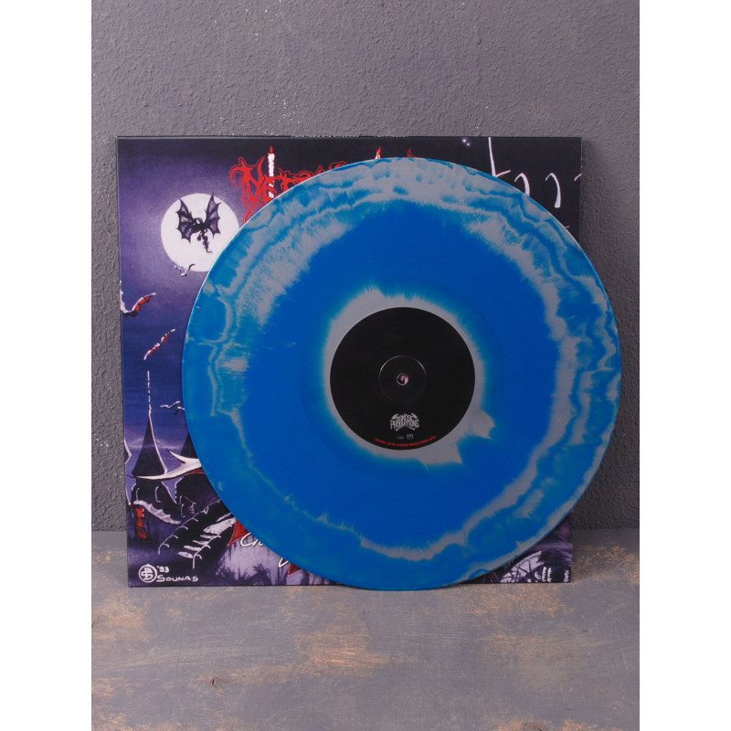Necromantia - Crossing The Fiery Path LP (Dark Blue / Silver Swirl Vinyl)