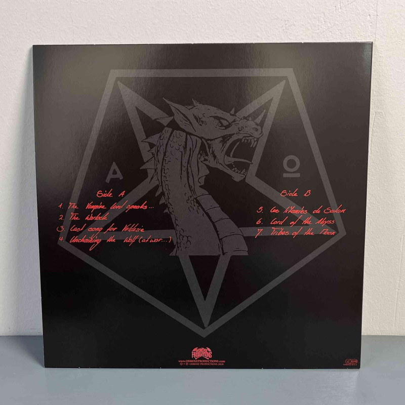 Necromantia - Crossing The Fiery Path LP (Beer With Black Marble Vinyl) (2023 Reissue)