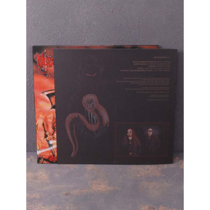 Necromantia - Scarlet Evil Witching Black LP (Bloodred / Gold Swirl Vinyl)