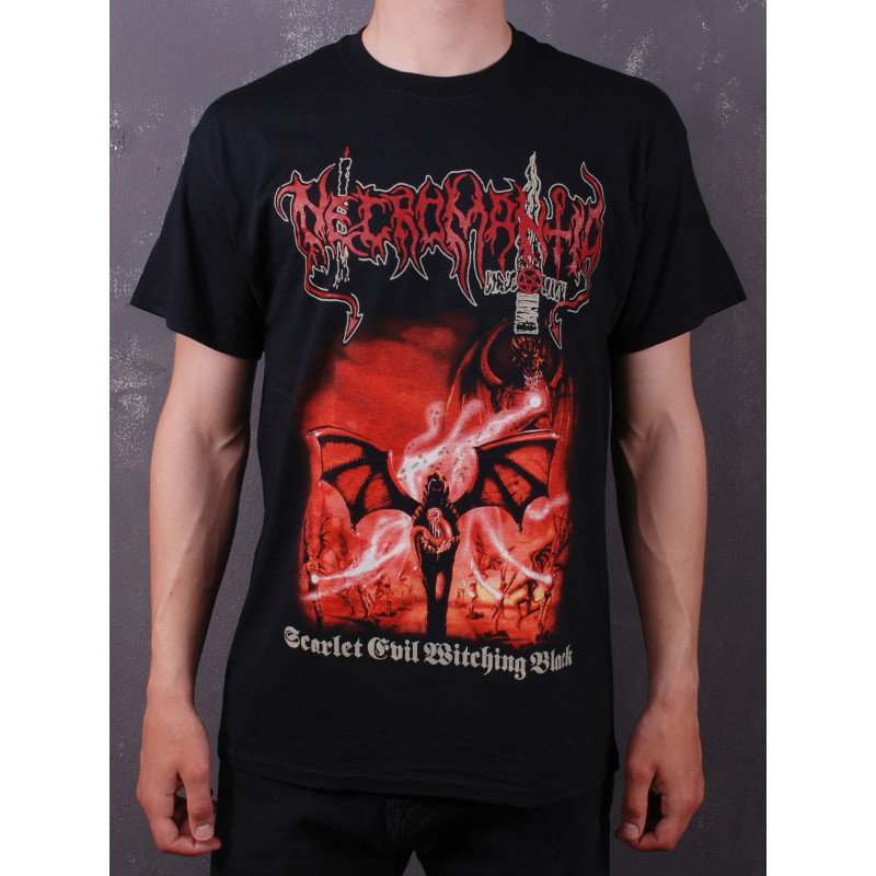 Футболка Necromantia - Scarlet Evil Witching Black (Gildan) чорна