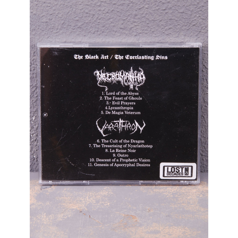 Necromantia / Varathron - The Black Art / The Everlasting Sins CD