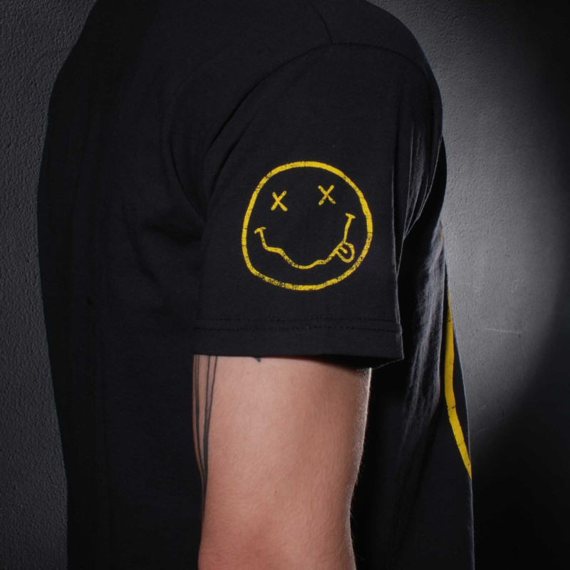 Футболка Nirvana Logo (FOTL) чорна