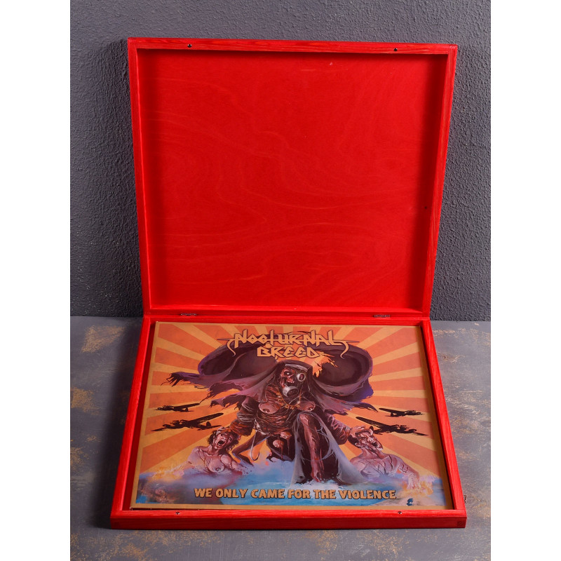 Nocturnal Breed - We Only Came For The Violence 2LP Wooden Box