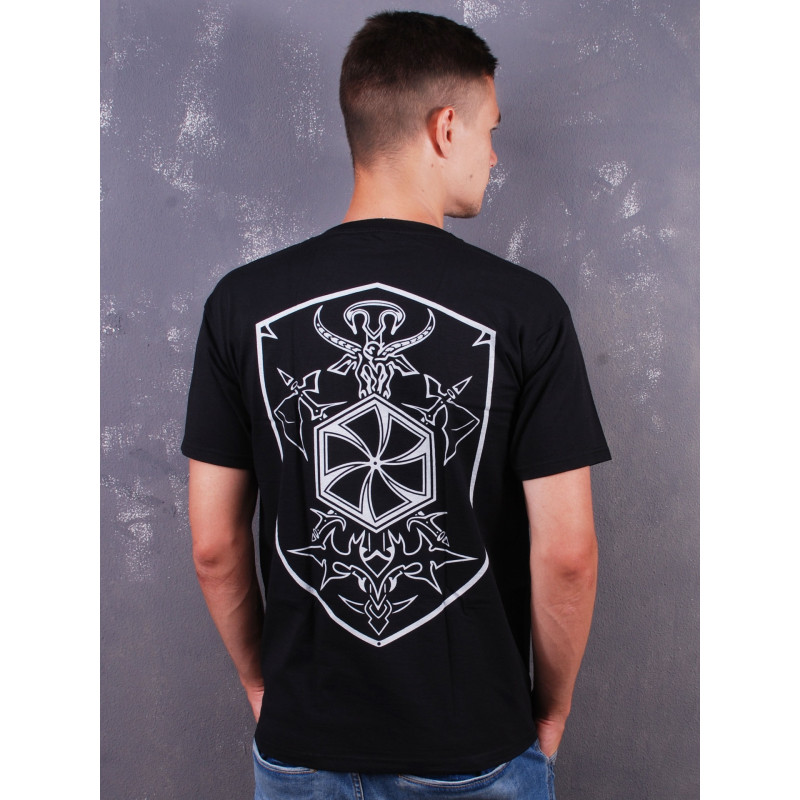 Футболка Nokturnal Mortum - Goat Horns Logo (FOTL) чорна