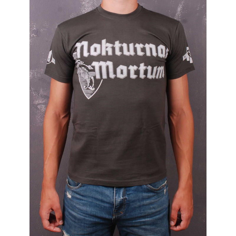 Футболка Nokturnal Mortum - Слава Героям (Hailed Be The Heroes) (FOTL) сіра