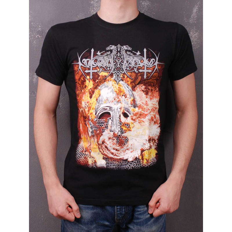 Футболка Nokturnal Mortum - Helm In Flames