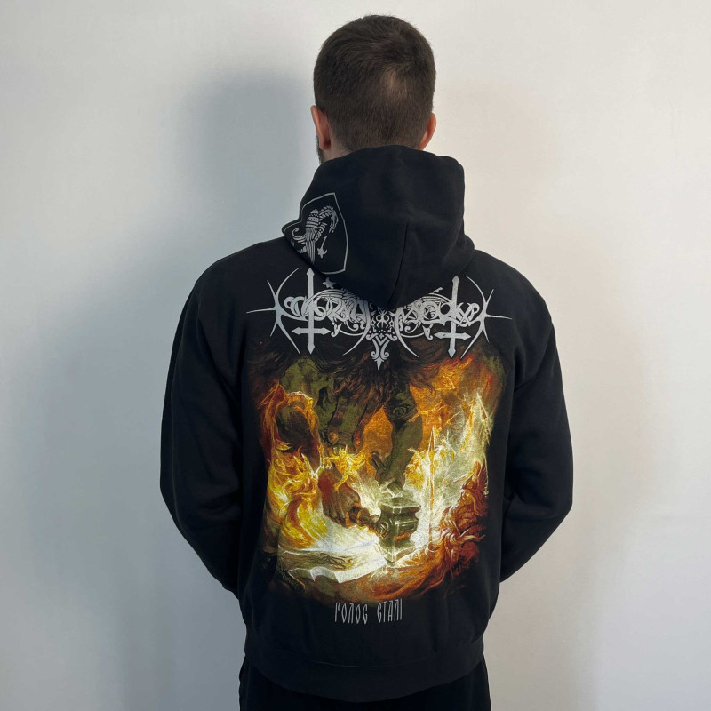 Зіп худі Nokturnal Mortum - Голос Сталі (The Voice Of Steel) Album Cover 2015 (FOTL) чорне